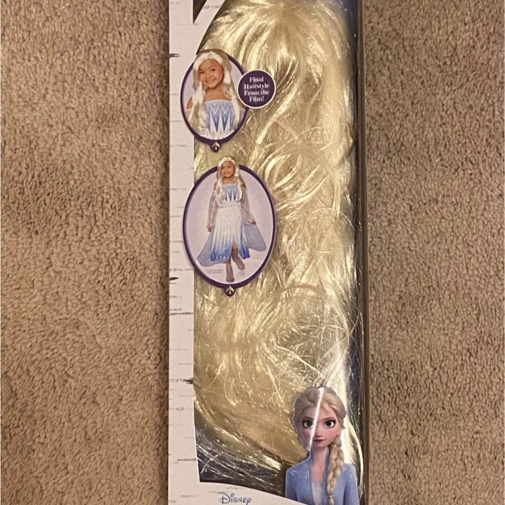 Disney Frozen Elsa Light Blonde Wig